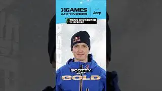 Scotty James NBD Gold Medal Run in the Monster Energy Men's Snowboard Superpipe