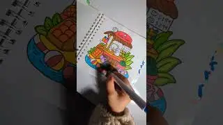 Cozy coloring Books #cozy #coloring #colorwithme
