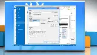 How to print a page of an email message in Outlook 2013 on Windows&reg; 8 PC