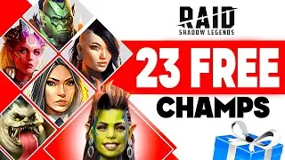 23 ЭПИЧЕСКИХ КОДА ЧЕМПИОНОВ❗Raid Shadow legends БЕСПЛАТНЫЕ Эпические чемпионы🔥2024
