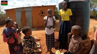Maasai kids try poppin candy (pop rocks) for the first time.        #africa #kenya #travel #youtube