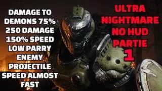 DOOM: The Dark Ages Ultra Nightmare 150% SPEED No Hud Partie 1