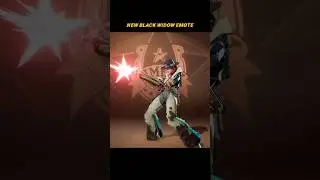 New Black Widow Emote &ldquo;Mrs. Barnes&rdquo; #marvelrivals