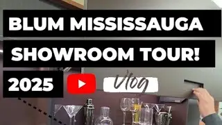 Blum&rsquo;s Latest Cabinet Innovations 2025! &ndash; Missisauga Showroom Tour Vlog!