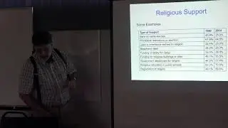 Conferencia del Dr. Jonathan Fox, &ldquo;Religi&oacute;n y Estado: proyecto sobre pol&iacute;tica religiosa en curso&rdquo;
