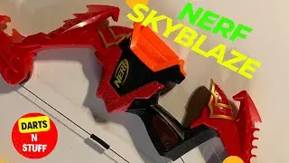 Review Unboxing and Test range of the Nerf Skyblaze