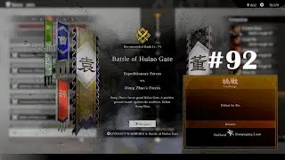 Let's Play Dynasty Warriors: Origins (PS5) #92 - U.W. Challenge - Battle of Hulao Gate