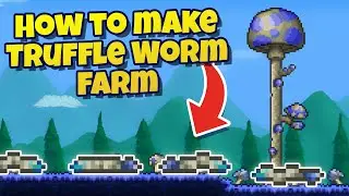 How to make Truffle Worm Farm in Terraria