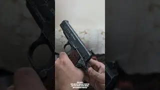 Colt 1911/John Wayne 1911 CO2 BB air pistol in India no license needed