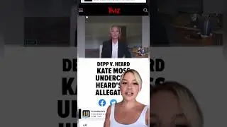 Kate Moss testifies in the Johnny Depp and Amber Heard trial #shorts