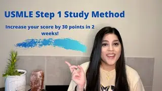 USMLE STEP 1 STUDY METHOD: The cycling method & why you need to try it! Jump your score in 2 weeks!