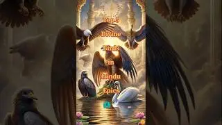 Top 5 Divine Birds in Hindu Epics🦚🕊️#hinduepic #youtubeshorts #ytshorts #shorts #top5 #bhaktishorts