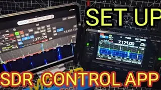 ICOM IC-705 Set Up Connect SDR-Control App