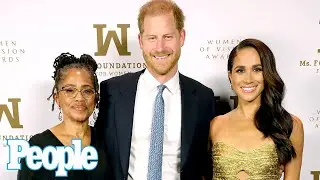 Meghan Markle Steps Out in NYC to Accept Award with Prince Harry and Her Mother | PEOPLE