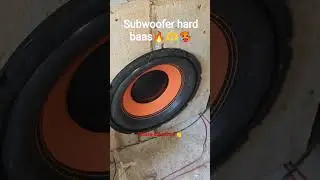 10 inc subwoofer test 🔥👍 product baas tube amplifier #subwoofer #shortsfeed #djspeaker#dj#shorts