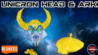 @Blokees TRANSFORMERS Promotional Transparent Unicron Head & Ark Storage Box