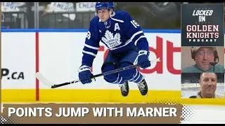 Points lost vs. points replaced for the Vegas Golden Knights with Mitch Marner