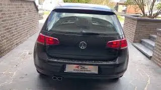 Golf 7 1.2 tsi rvs sport exhaust sound🔥🇧🇪 stage 1 tune
