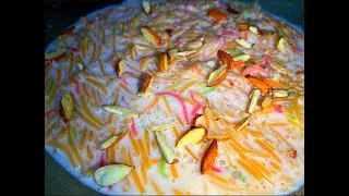 How to make Vermicelli Dessert |Sweet Custard Seviyan Dessert |Cooking Vibes