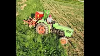 A Day On The Small Farm #5 ---- Corn Fertilizing