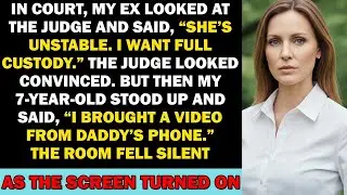 My Ex Told the Judge I Was Crazy—Then My 7-Year-Old Played a Video That Changed Everything