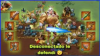 Lords Mobile - Defiendo desconectado 😴 poderoso rally mixto