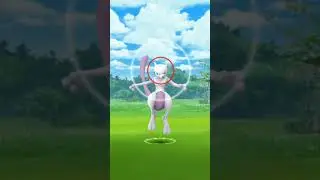 pokemon go New raid mewtwo catach 👍🏻❤️ #short #viral