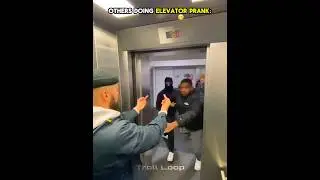 Elevator Prank starts a WAR 💀 #trollface #tiktokvideo