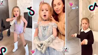Watch Ella Rock All Her Halloween Costumes 🤯 | The Fauver Fam TikTok Compilation