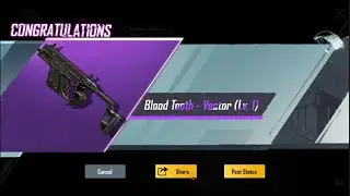 New upgradable Vector Crate Opening | New Golden Vector Skin | Golden Earl Vector