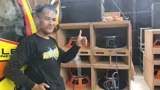 Test Box X-MAN menggunakan speaker Ashley PD185VC Di Markas Brewog Audio