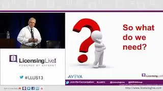 LicensingLive 2013 - Bob Moul from Aveva - Behind the Scenes of the Evolution