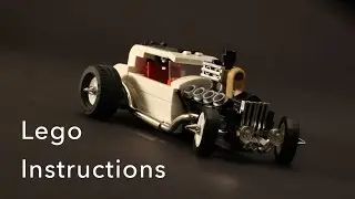 How To Build A Ford Hotrod with Lego. Tutorial / Instructions