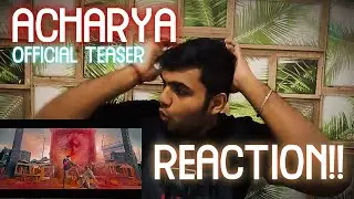 Acharya | Official Teaser | Reaction | Megastar Chiranjeevi | Koratala Siva | Mani Sharma