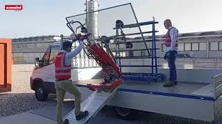 SKIPPER GL - für den sicheren Glastransport über Treppen
