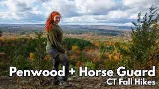 Hiking Penwood + Horse Guard State Parks | Connecticut Fall Hikes