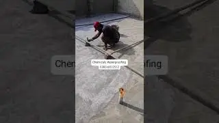Waterproofing on Concrete Top Roof with Chemicals