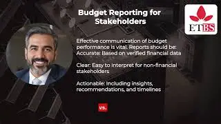 CREATING A BUSINESS BUDGET  Module 10  Budget Evaluation, Reporting, and Continuous Improvement