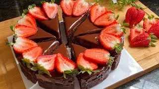 The best moist chocolate cake -كيك العيد بالشوكلاته