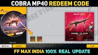 cobra mp40 redeem code| ff redeem code today | 25 february redeem code |cobra mp40 redeem code today