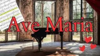 Ave Maria - Giulio Caccini | Piano Cover by Vlad | Sheet Music