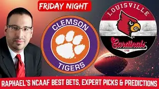 Clemson vs Louisville CFB Best Bet Prop | Raphael's Prop Betting Picks & Predictions | Fri 11/14/25