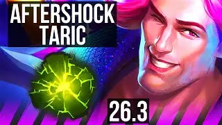 TARIC & Lucian vs ALISTAR & Ezreal (SUP) | Aftershock | KR Master | 26.3