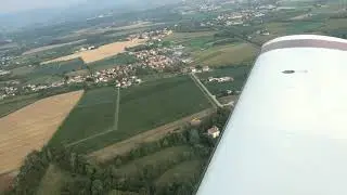 Landing at Trieste Airport (RUNWAY 09) ~ SOCATA TB20