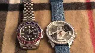 Rolex Pepsi Jubilee VS Jacob and Co Five Time Zone