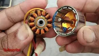 Brushless DC motor repairing