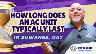 How long does an AC unit last in Suwanee?