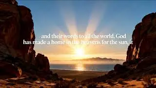 Psalm 19 (New Living Translation)