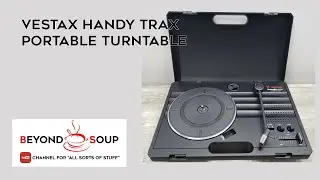 Портативный виниловый проигрыватель Vestax Handy Trax с ременным приводом