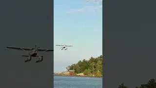 Seaplane Takeoff in Killarney, Ontario &mdash; Summer on the Water! ✈️🚤